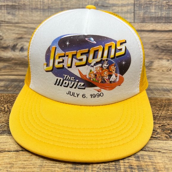 Unbranded Accessories Vintage The Jetsons Mens Trucker Hat Gold